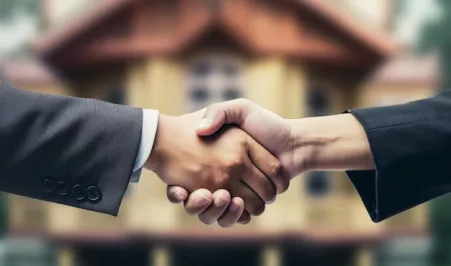 Hand shaking on houses for sale tampa